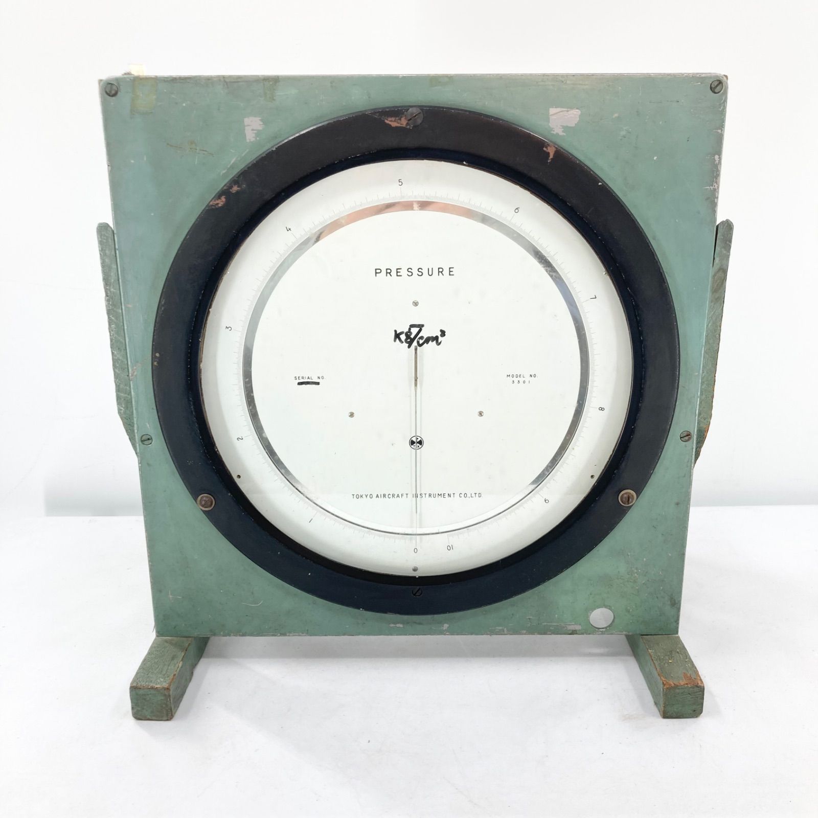 東京航空計器 TKK アナログ 圧力計 インダストリアル計測器 骨董