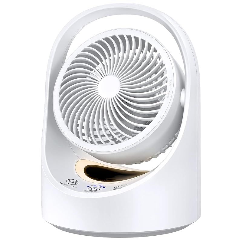 扇風機 サーキュレーター 兼用 充電式 夏新モデル 節電対策 バッテリー内蔵 DCモーター 静音 パワフル せんぷうき扇風機 上下調節 左右自動首振り 小型 卓上 リビング 省エネ 20畳 4段階風量 リズム風モード 1 7 Hタイマー機能付き 換