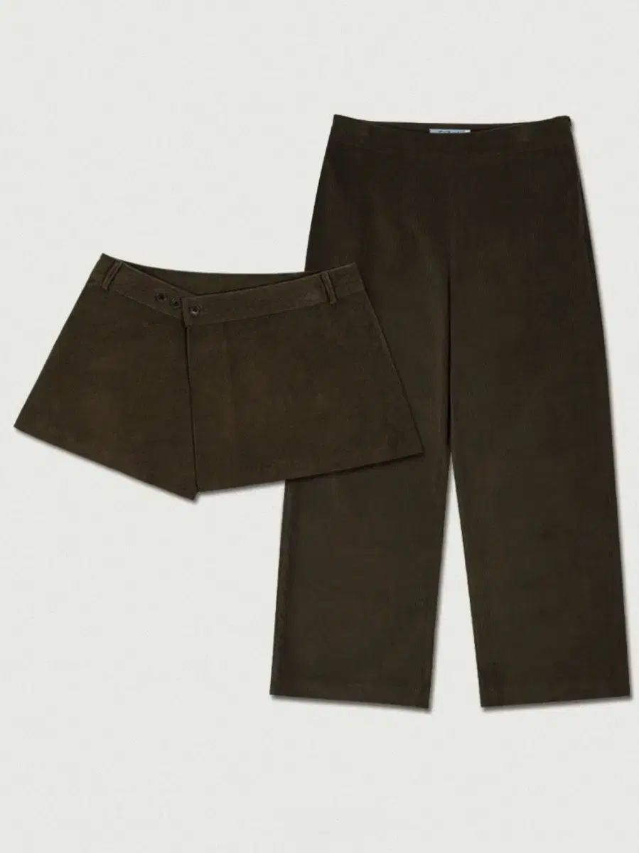 バイムード コーデュロイ スカート パンツ _ S