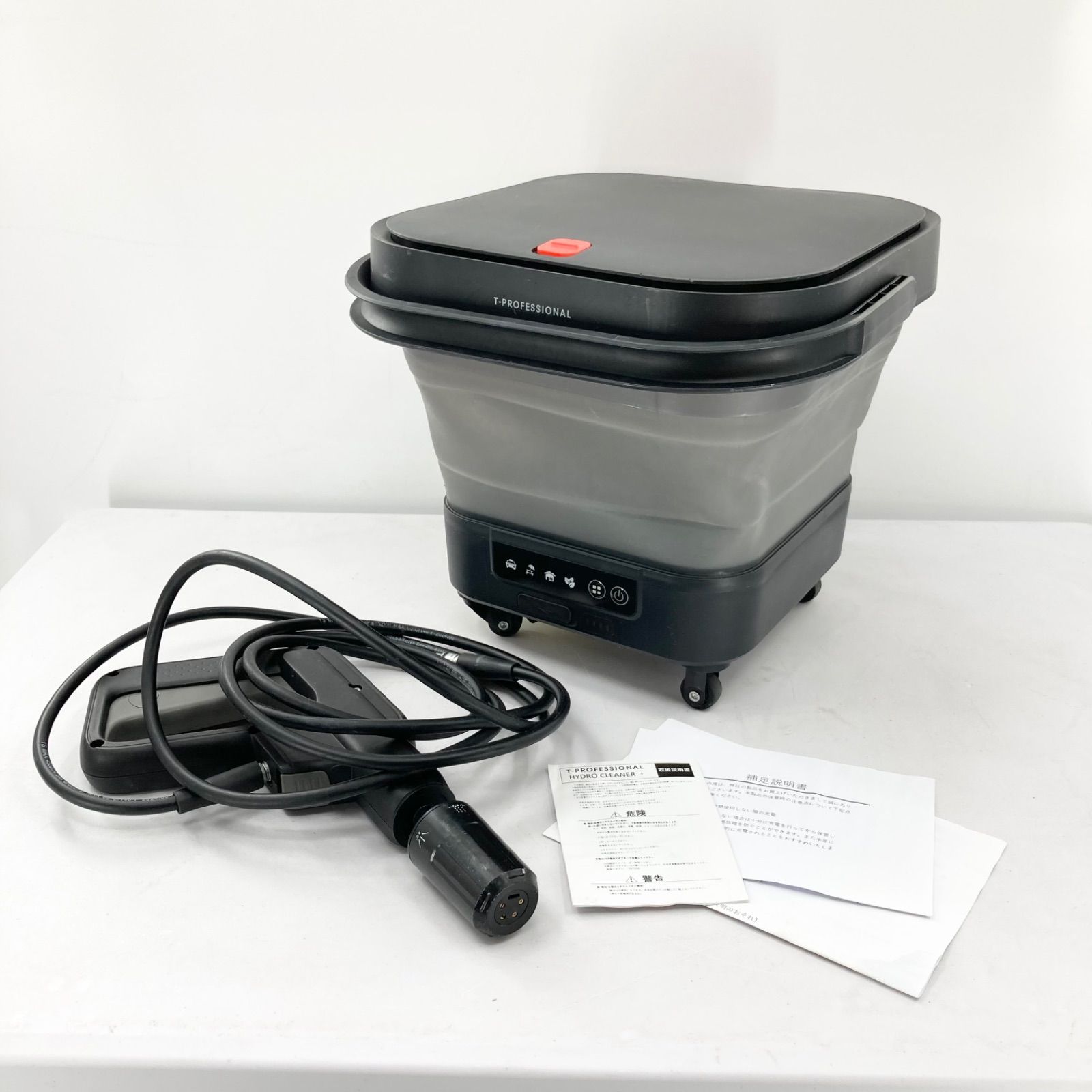 T 高圧洗浄機 折りたたみバケツ 12 L ポータブル洗浄機 HYDRO CLEANER