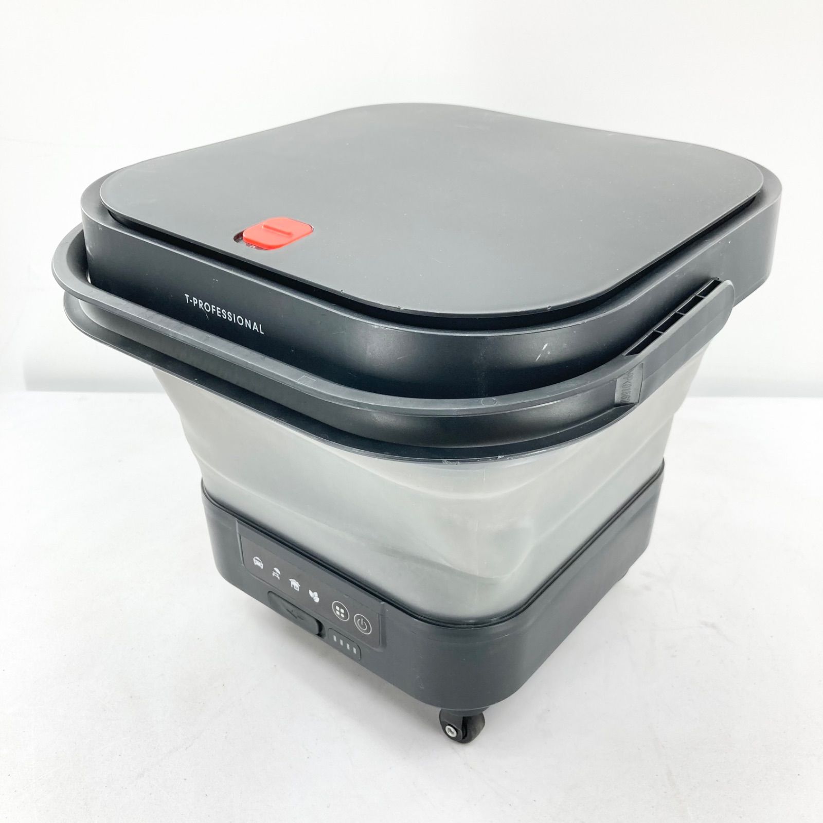 T-PROFESSIONAL 高圧洗浄機 折りたたみバケツ 12L ポータブル洗浄機