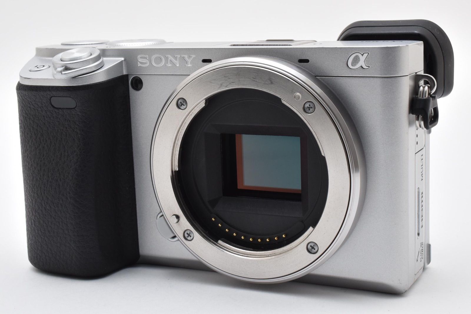 ショット数 4 800回!! SONY ソニー α6400 ILCE 6400 ボディ ミラーレス一眼カメラ シルバー ＃3486