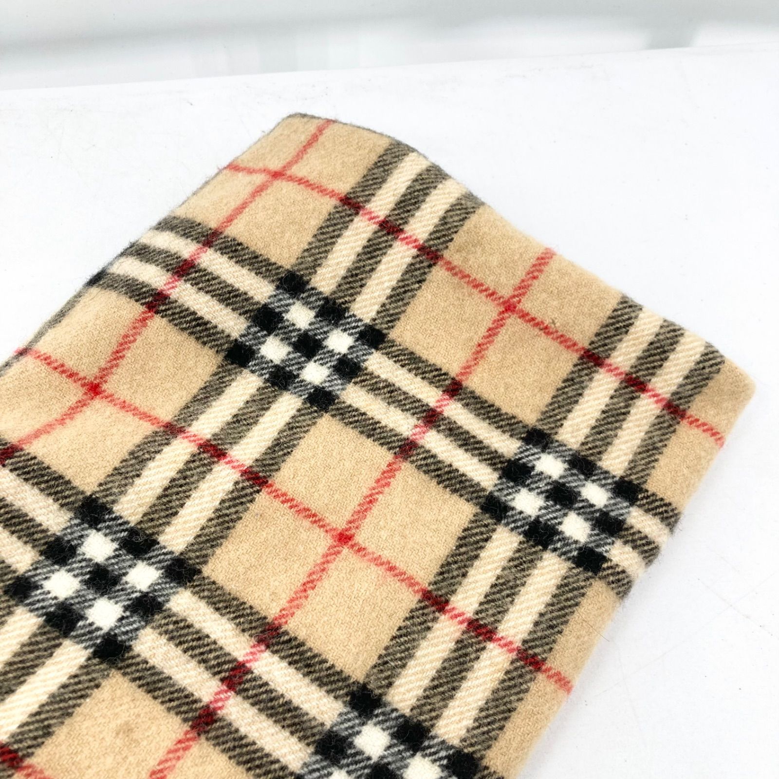 Burberrys バーバリーズ チェック ウールマフラー ノバチェック