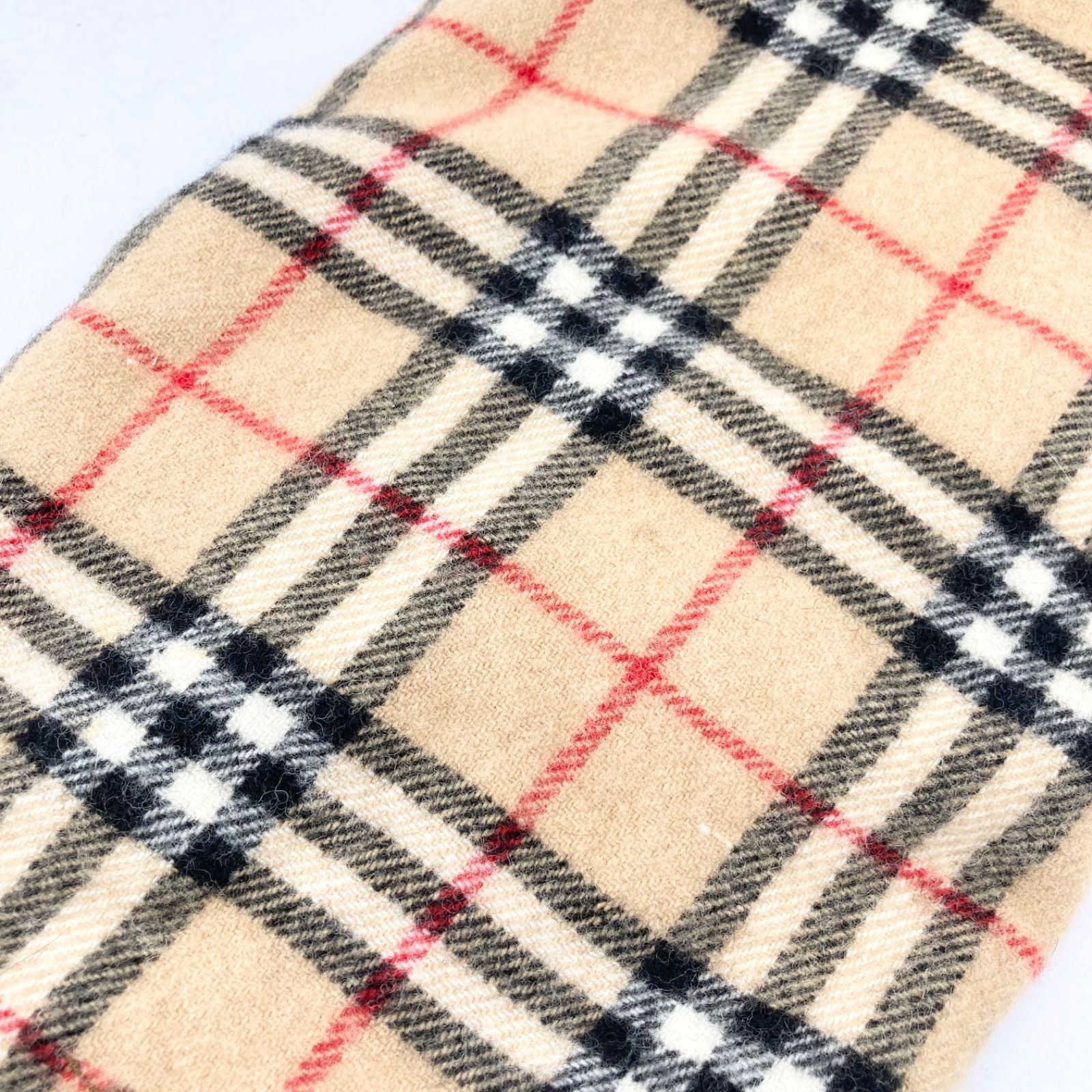 Burberrys バーバリーズ チェック ウールマフラー ノバチェック