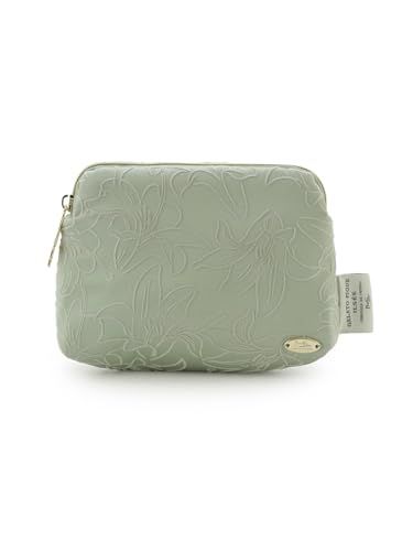 ジェラート ピケ MUCHA リリー柄フロッキーティッシュポーチ e