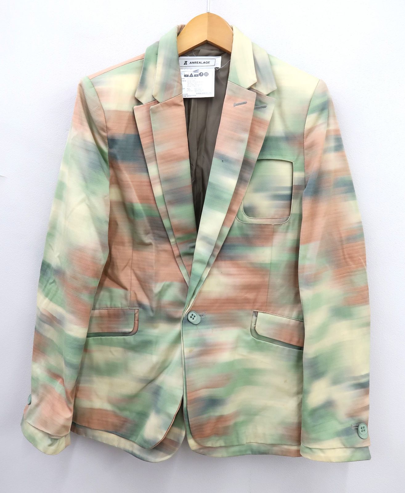 anrealage アンリアレイジ 12 AW Blur Camo JKT - Pants セットアップ 1