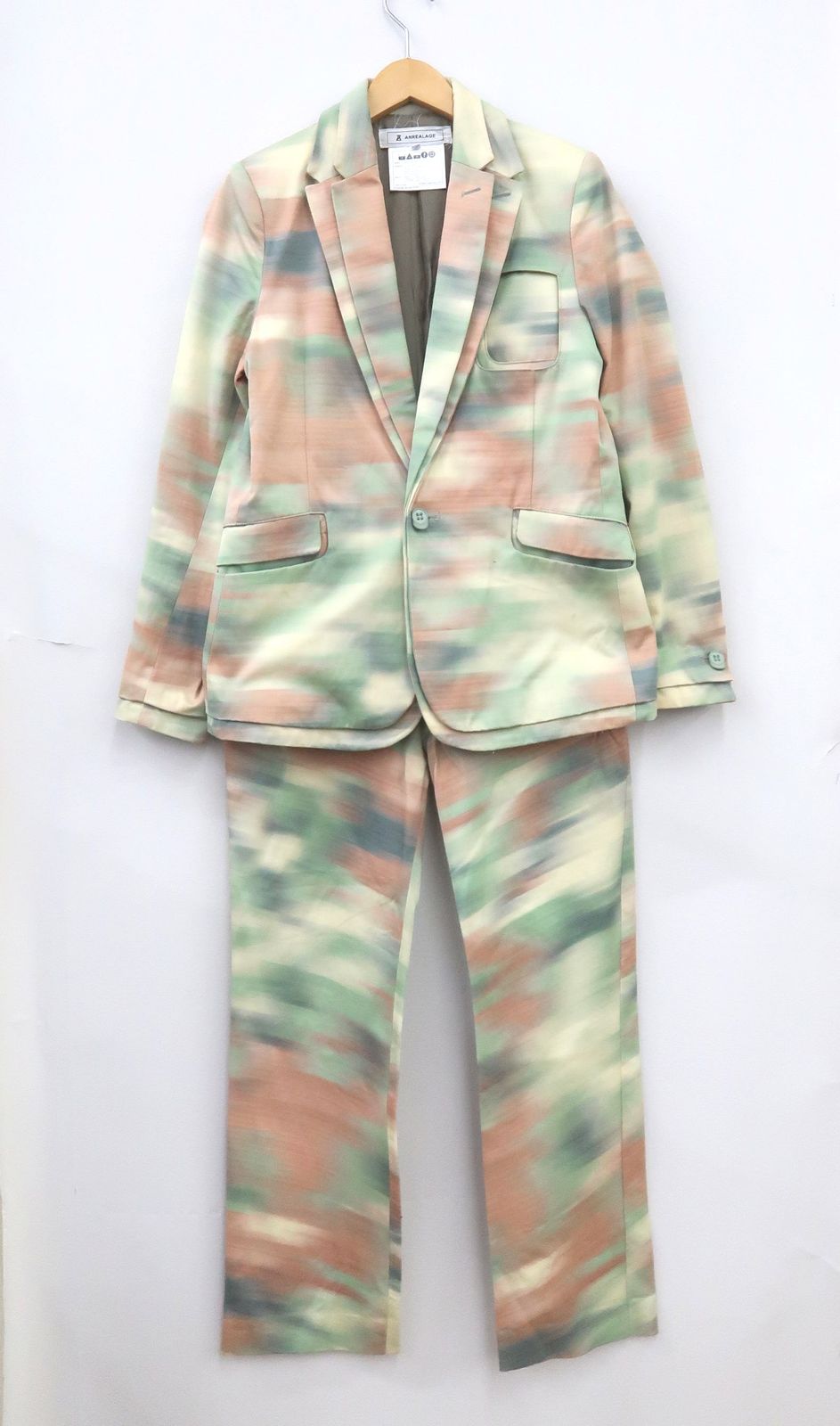 anrealage アンリアレイジ 12 AW Blur Camo JKT - Pants セットアップ 1