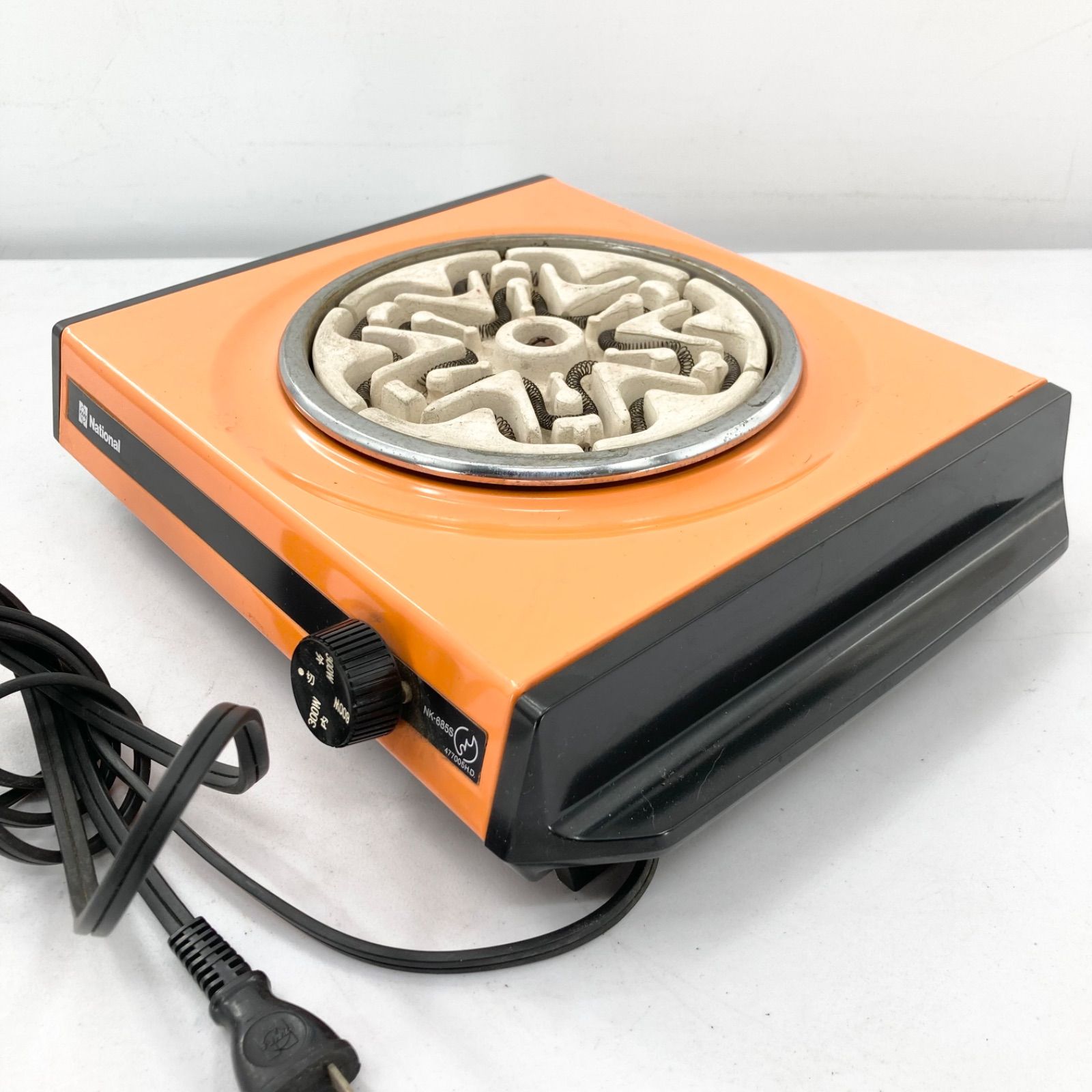 National ナショナル NK-685S 電気コンロ 昭和レトロ 卓上コンロ 600W