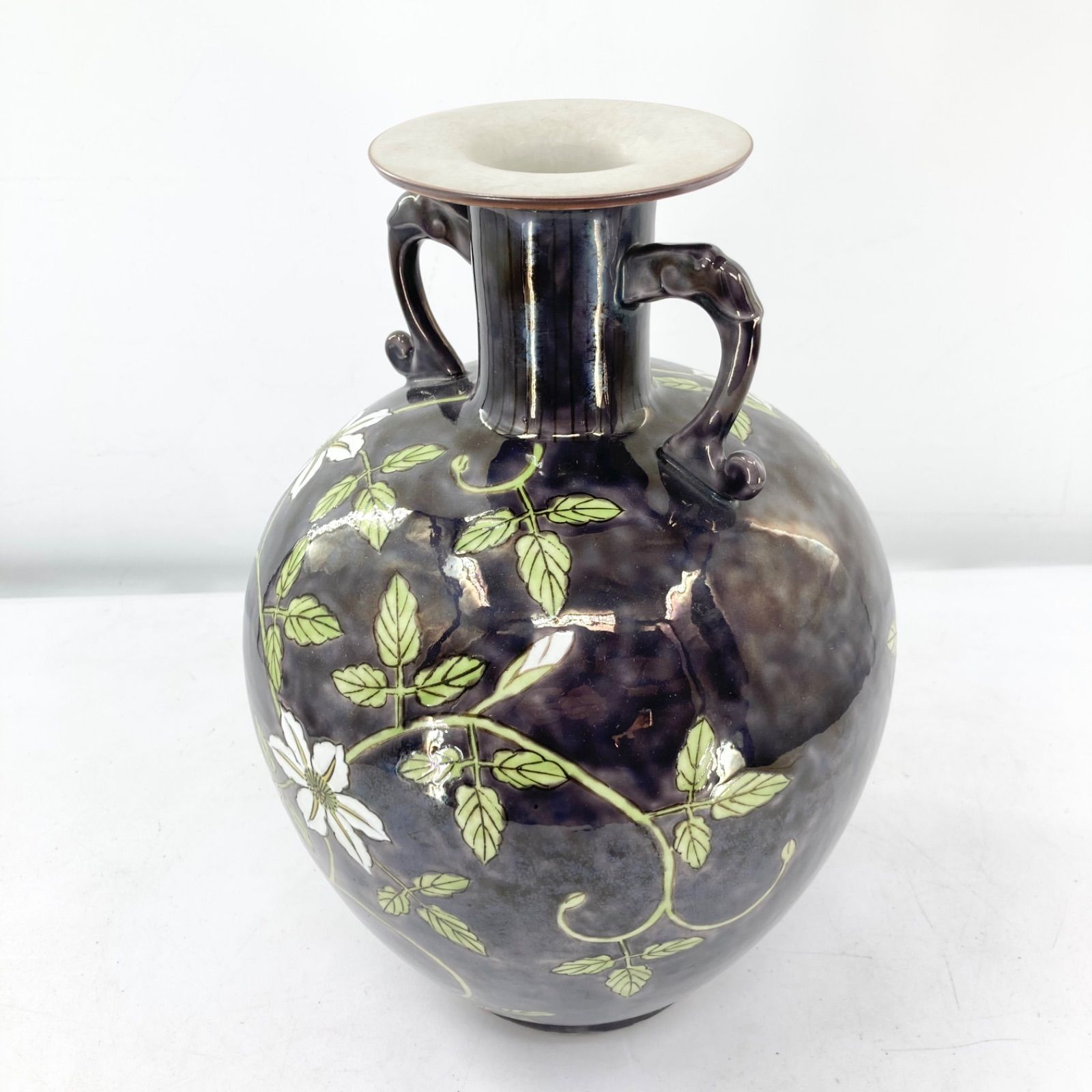インテリア小物 vintage 文様のある花器