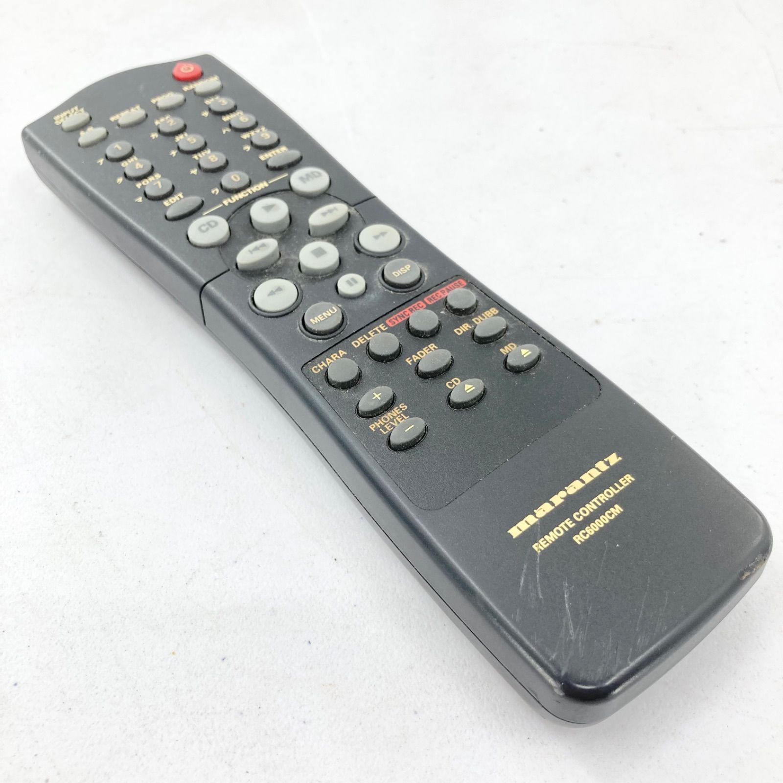 Marantz マランツ CM6200 CD MD コンビデッキ 通電OK リモコン付 一部