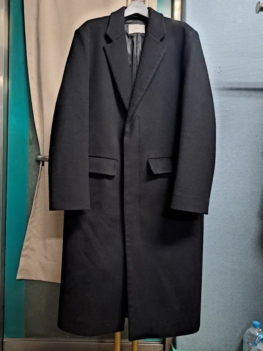 Current ルーズフィット ロング コート ユニセックス