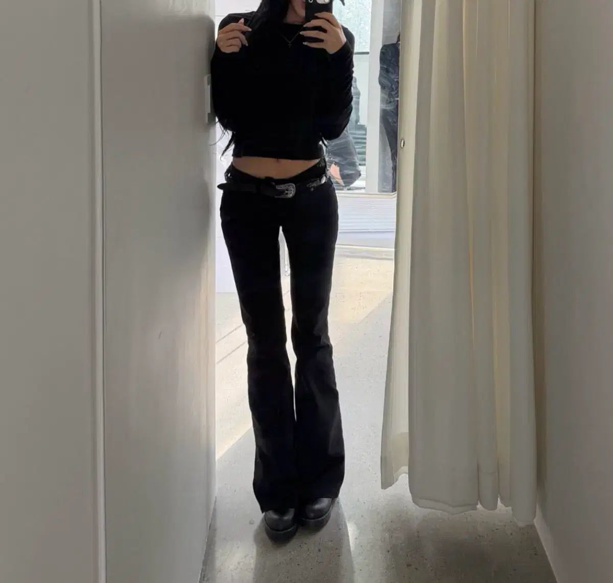 ODOR オドア コットン ロージン ブラック