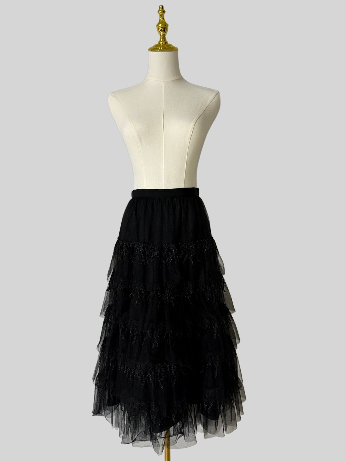 FOXEY フォクシー43040 Skirt Forest Rosemary スカート フォレストローズマリー 38