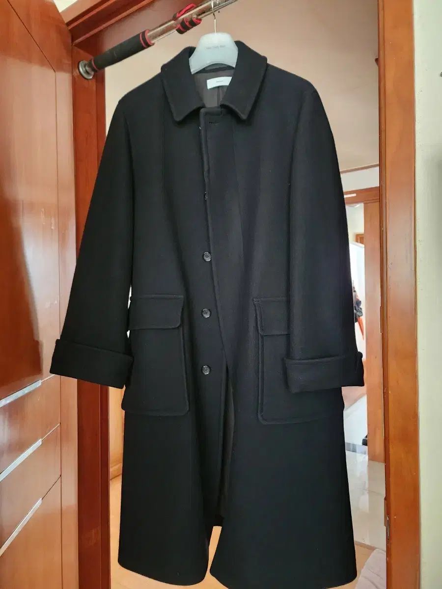 グラフペーパー 21 fw スケール OFF メルトン コート ブラック 1