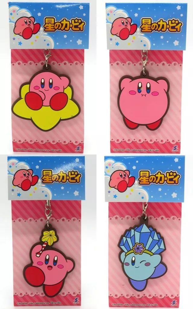 カービィ　アクリルキーホルダー　ラバーストラップ　19個セット カービィ アクリルキーホルダー ラバーストラップ 19個セット カービィ