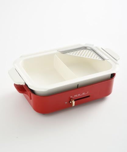  BRUNO ブルーノ コンパクトホットプレート 鍋 仕切り鍋 BOE 021-SEPARATEe 鍋 フライパンセット 鍋 グリル