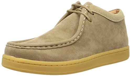 デデス メンズ 6346モカシン ワラビー チロリアン スエード レースアップシューズe