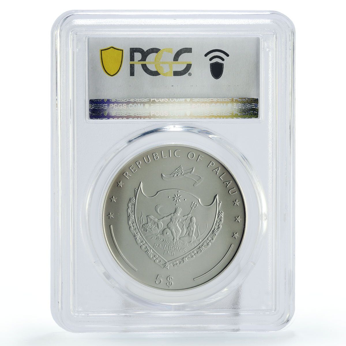 パラオ 5ドル セントパラダイス シーブリーズ ウィンドサーフィン MS69