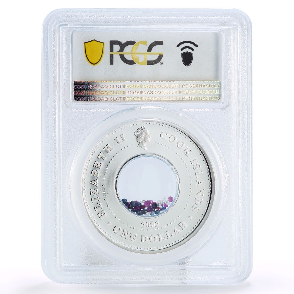 クック諸島 1ドル クラウンジュエル 戴冠式レガリア PR69 PCGS 銀貨