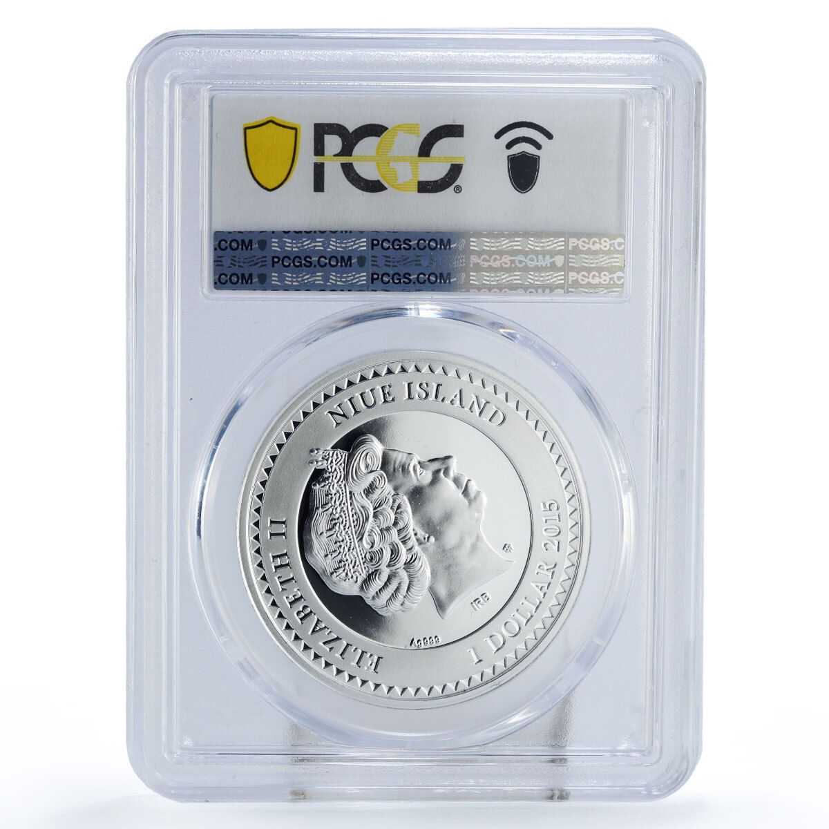 ニウエ 1ドル ワールド・オブ・ユア・ソウル・ラブ・ツー・ハート PR70