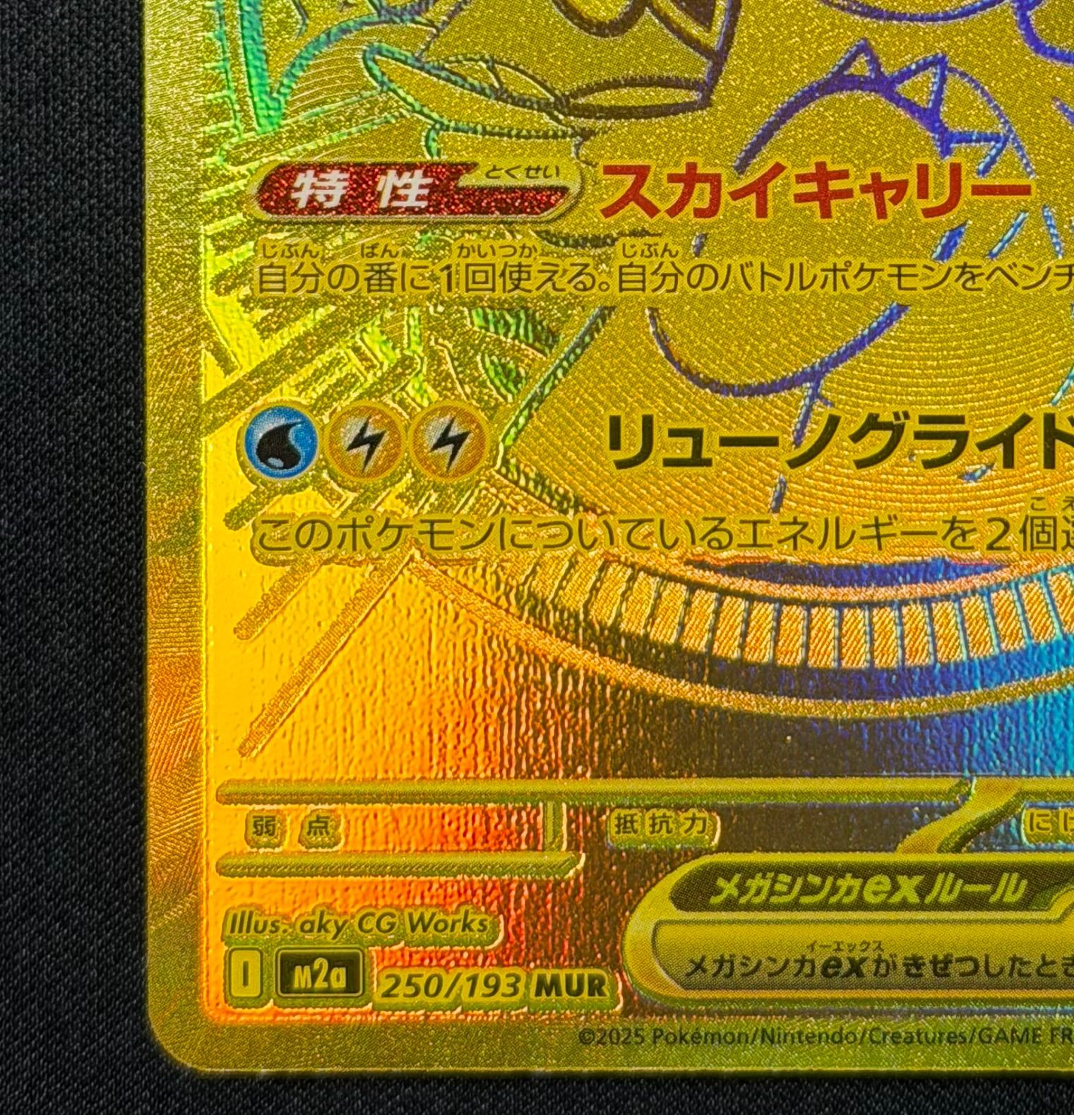 即日発送可能！！】250/193/M2a メガカイリューex MUR ➁ - メルカリ