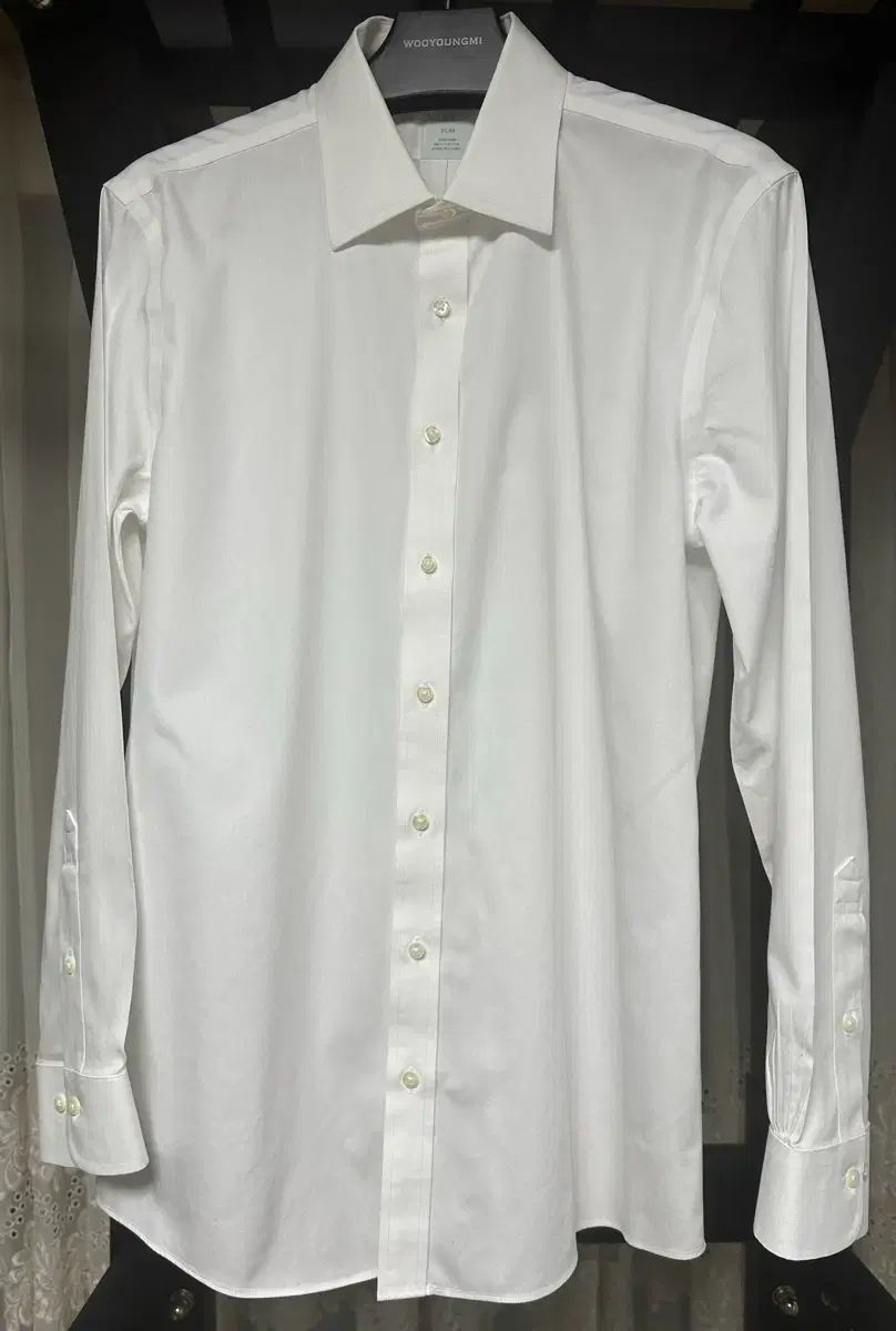 ブルックス ブラザーズ スリムフィット ノンアイロン エインズリー ピンポイント ドレスシャツ 白