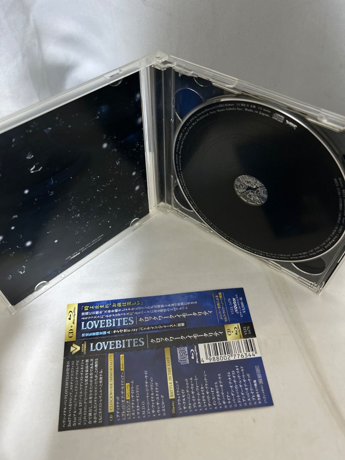LOVEBITES CLOCKWORK IMMORTALITY CD VIZL-1476 帯付き【_sx-lt