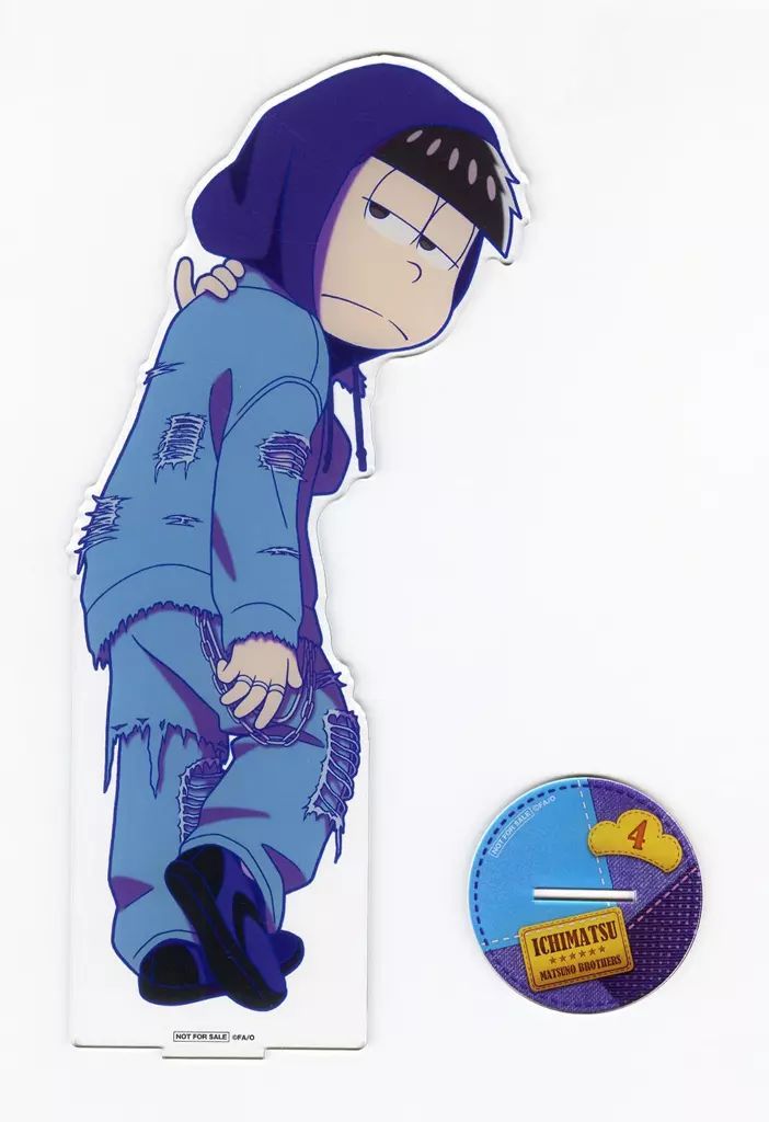 中古】アクリルスタンド・アクリルパネル 一松 特大アクリルスタンド