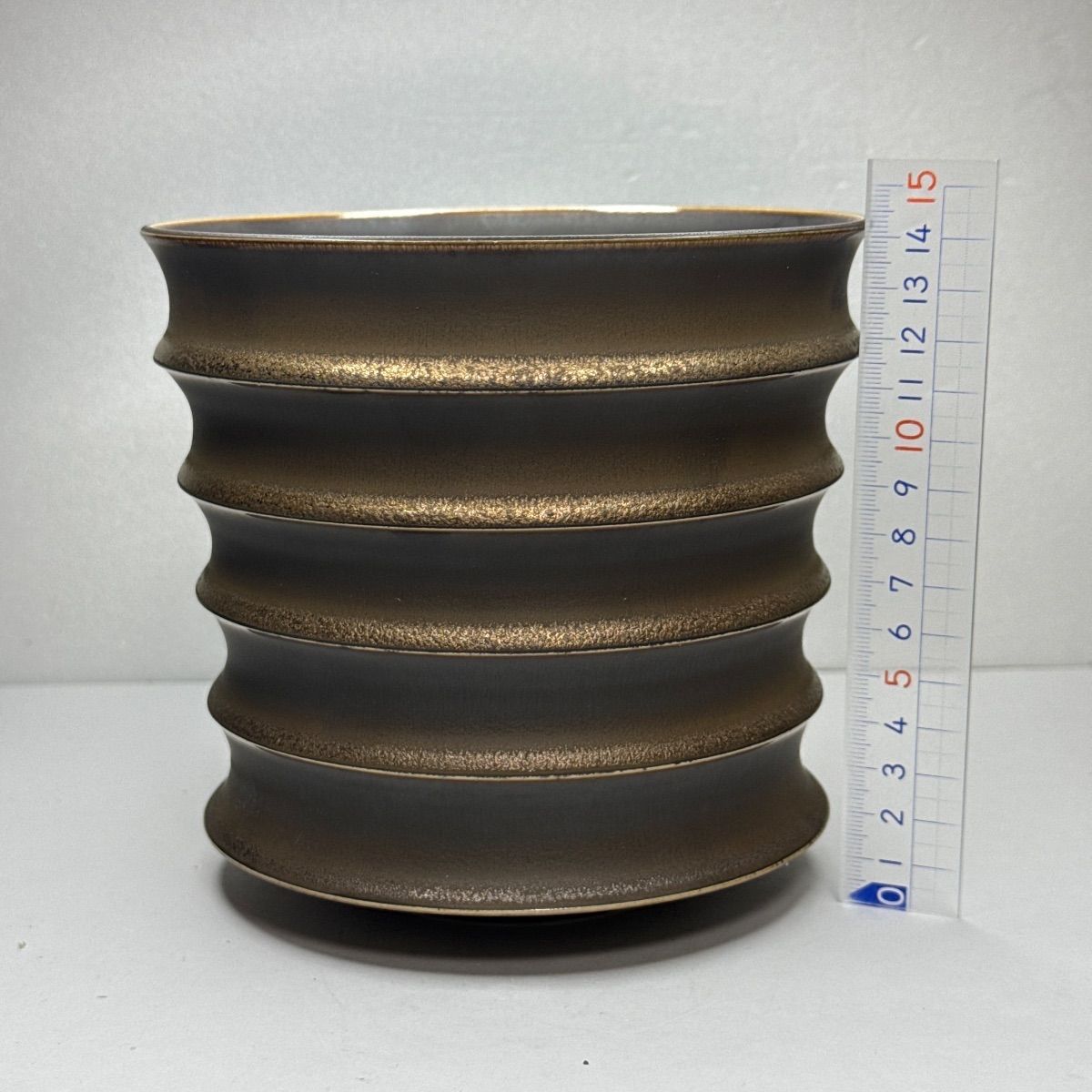 5号口径 15cm植木鉢多肉塊根観葉植物陶器陶芸サボテングラキリス life