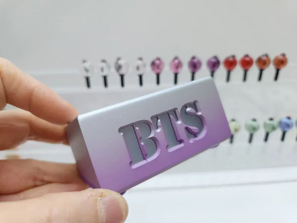 プレイモービル BTS + ARMY 照明が灯る小さなステージ