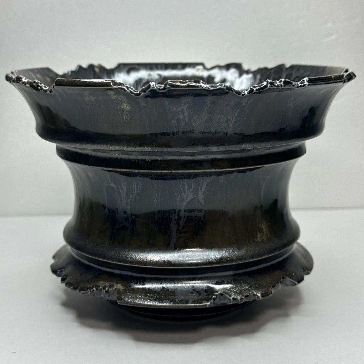 5号口径17cm植木鉢多肉塊根観葉植物陶器陶芸サボテングラキリス life