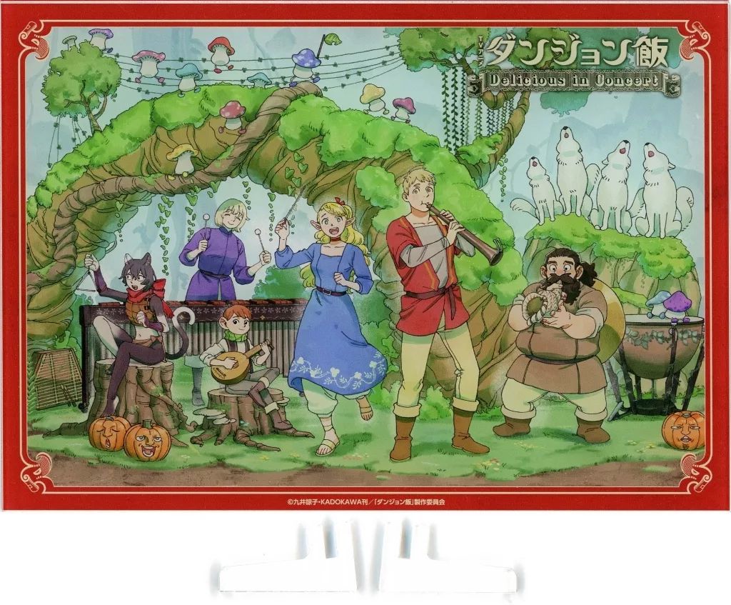 雑貨 集合 アクリルパネル 描き下ろしイラスト使用 TVアニメ ダンジョン飯 ～Delicious in Concert～