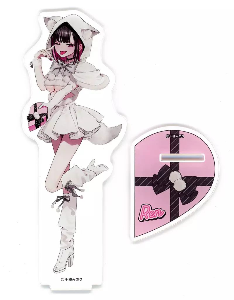 中古】アクリルスタンド・アクリルパネル 白雪恋(千種みのりイラスト