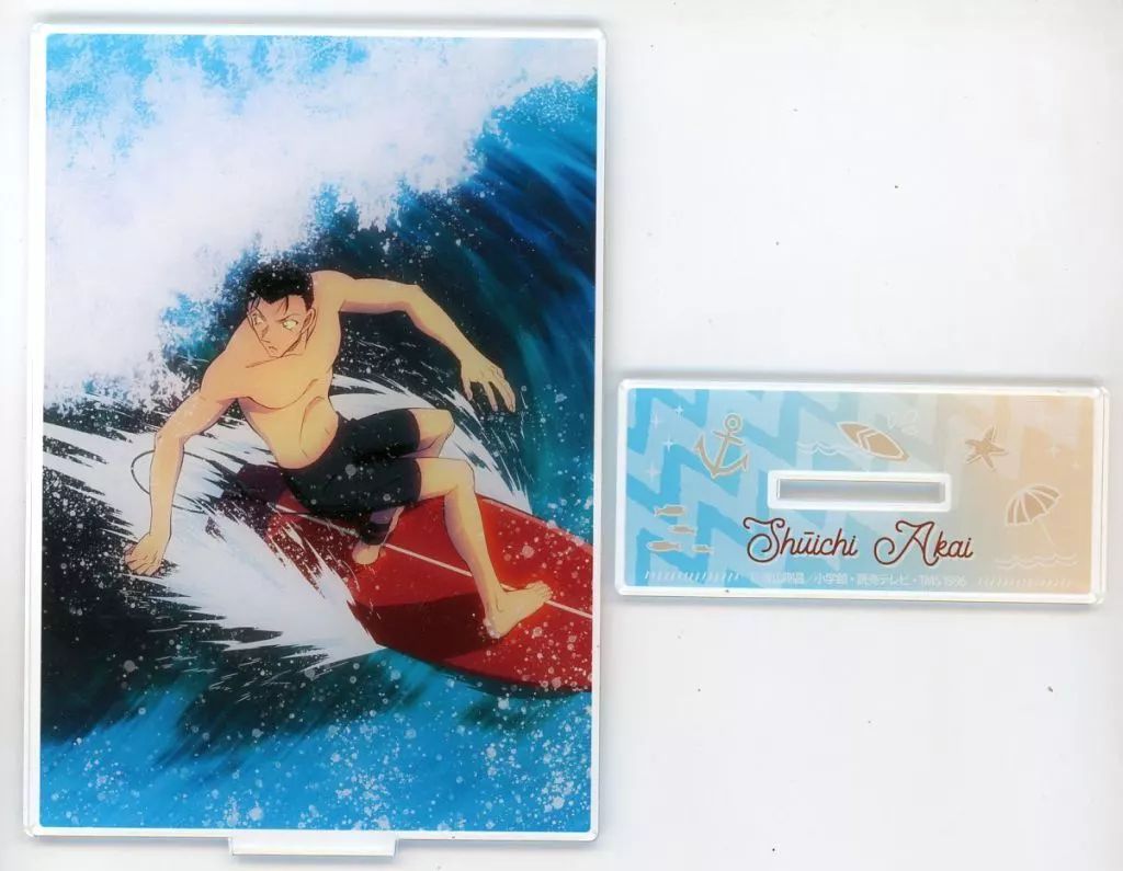 【中古】アクリルスタンド・アクリルパネル 赤井秀一 アクリルパネル メモリアル スポーツver. 「名探偵コナン」