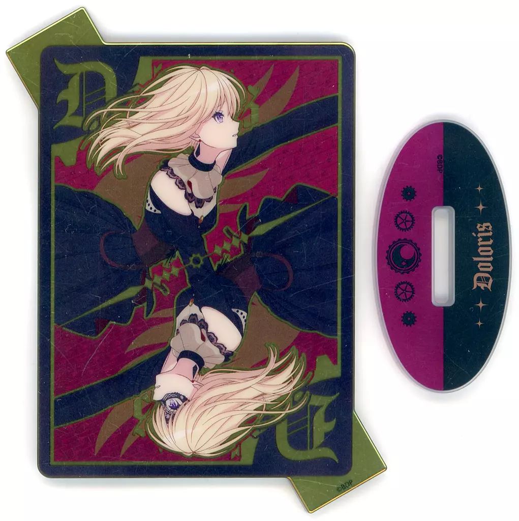 中古】アクリルスタンド・アクリルパネル ドロリス 箔押しアクリル