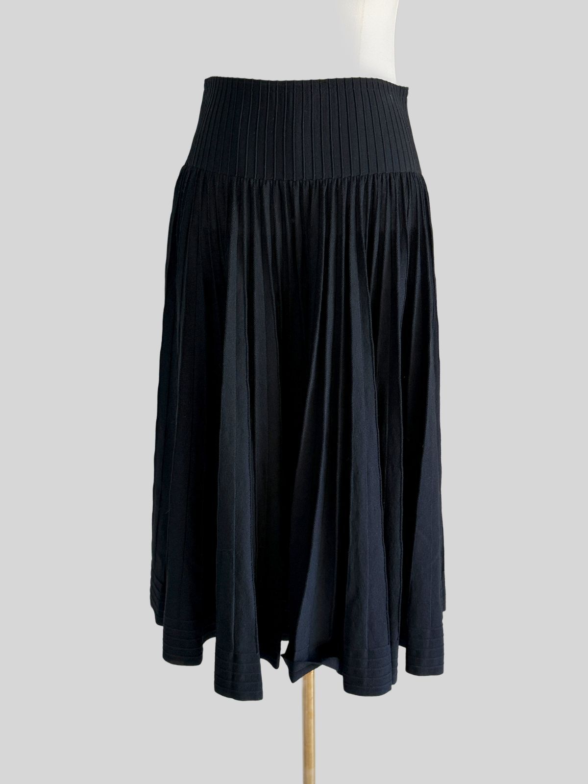 極美品'22年商品 FOXEY/フォクシーブティックKnit Skirt(Stream
