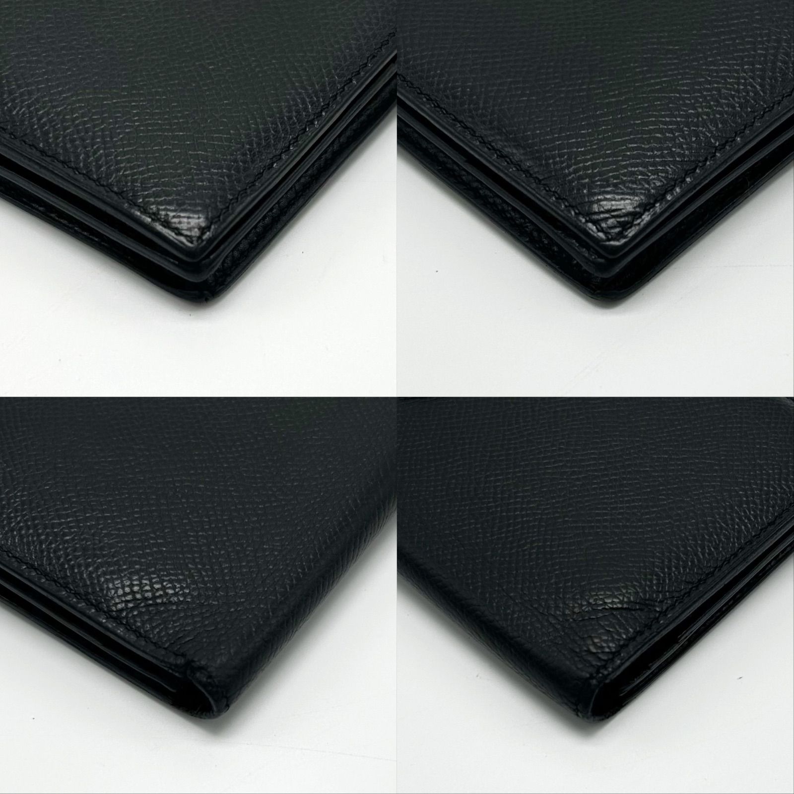 美品 HERMES エルメス ベアン 長財布 ⬜︎J刻印 シルバー金具 ベルト H