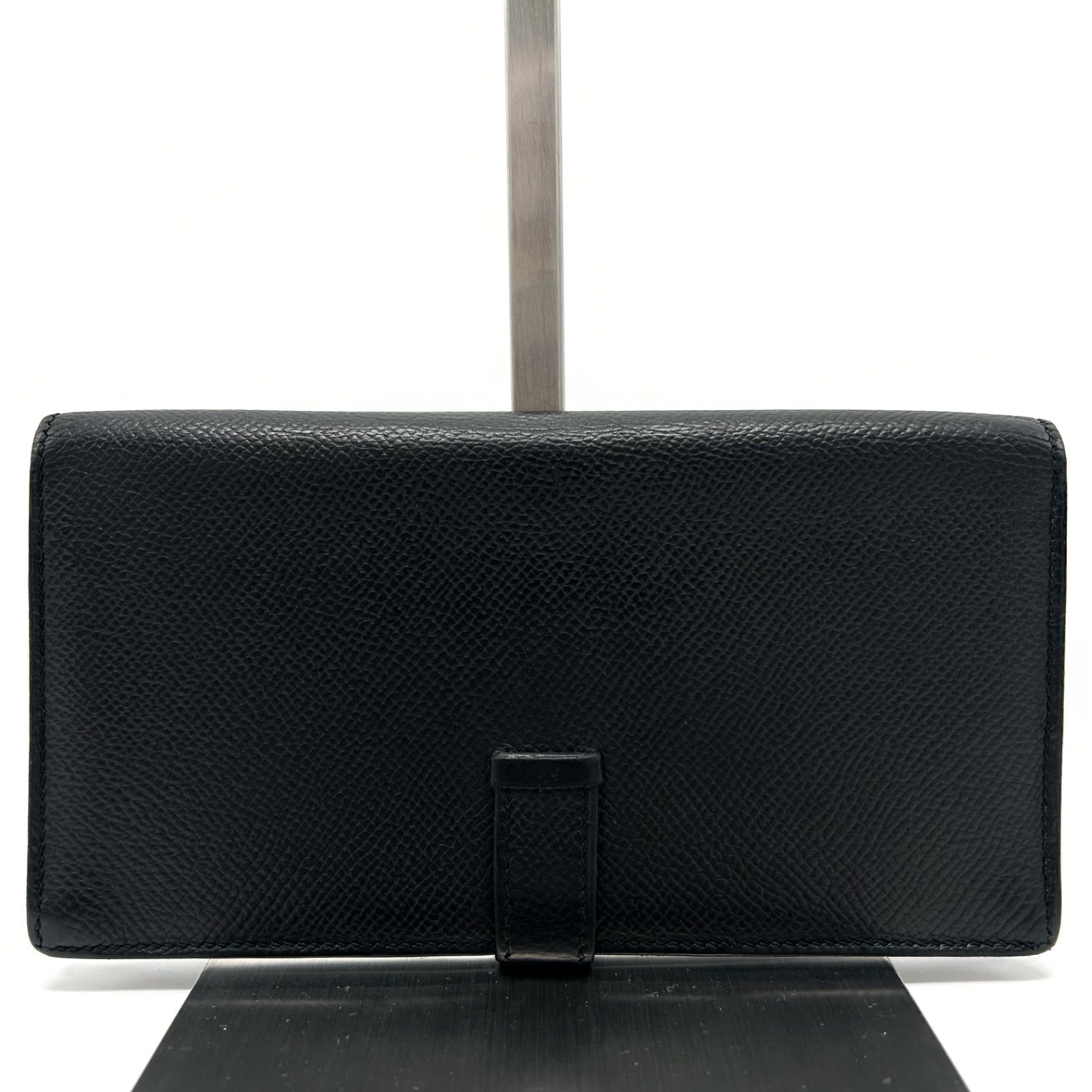 美品 HERMES エルメス ベアン 長財布 ⬜︎J刻印 シルバー金具 ベルト H