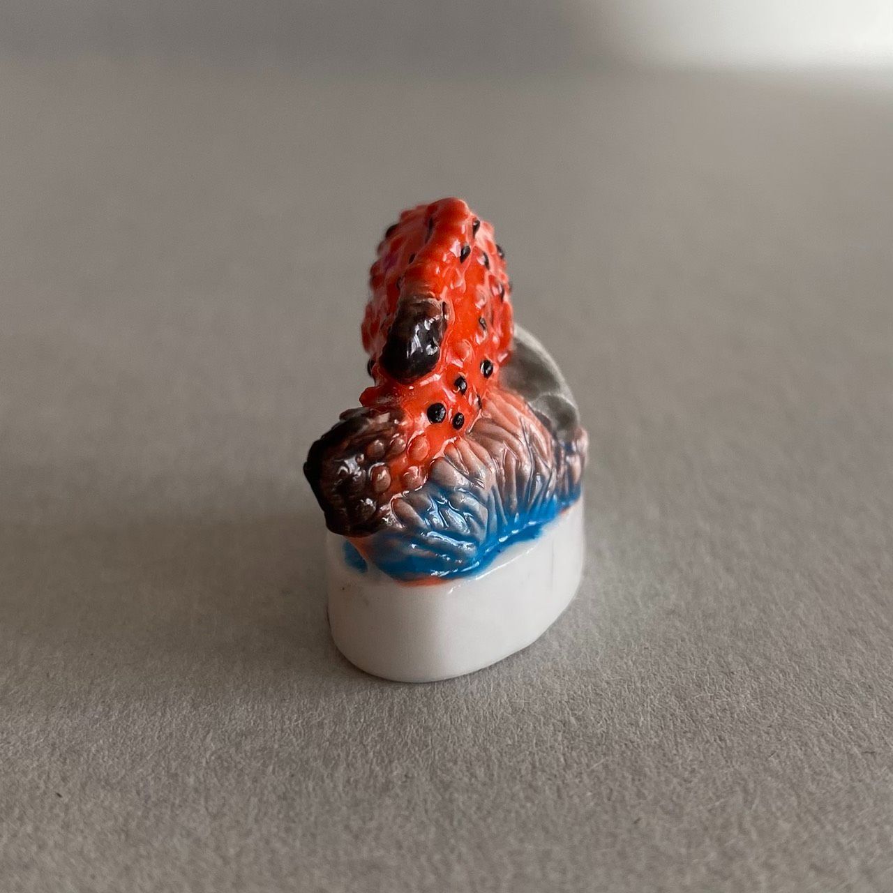 サンゴベラのフェーブ／魚／海の生き物／フランス雑貨／陶器ミニチュア