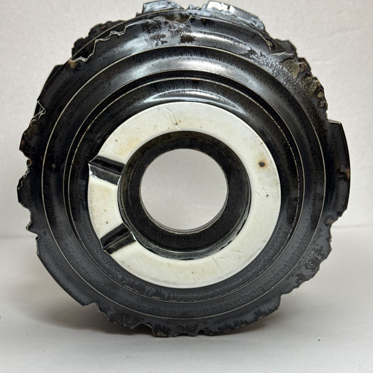 6号口径 18cm 植木鉢多肉塊根観葉植物陶器陶芸サボテングラキリス life