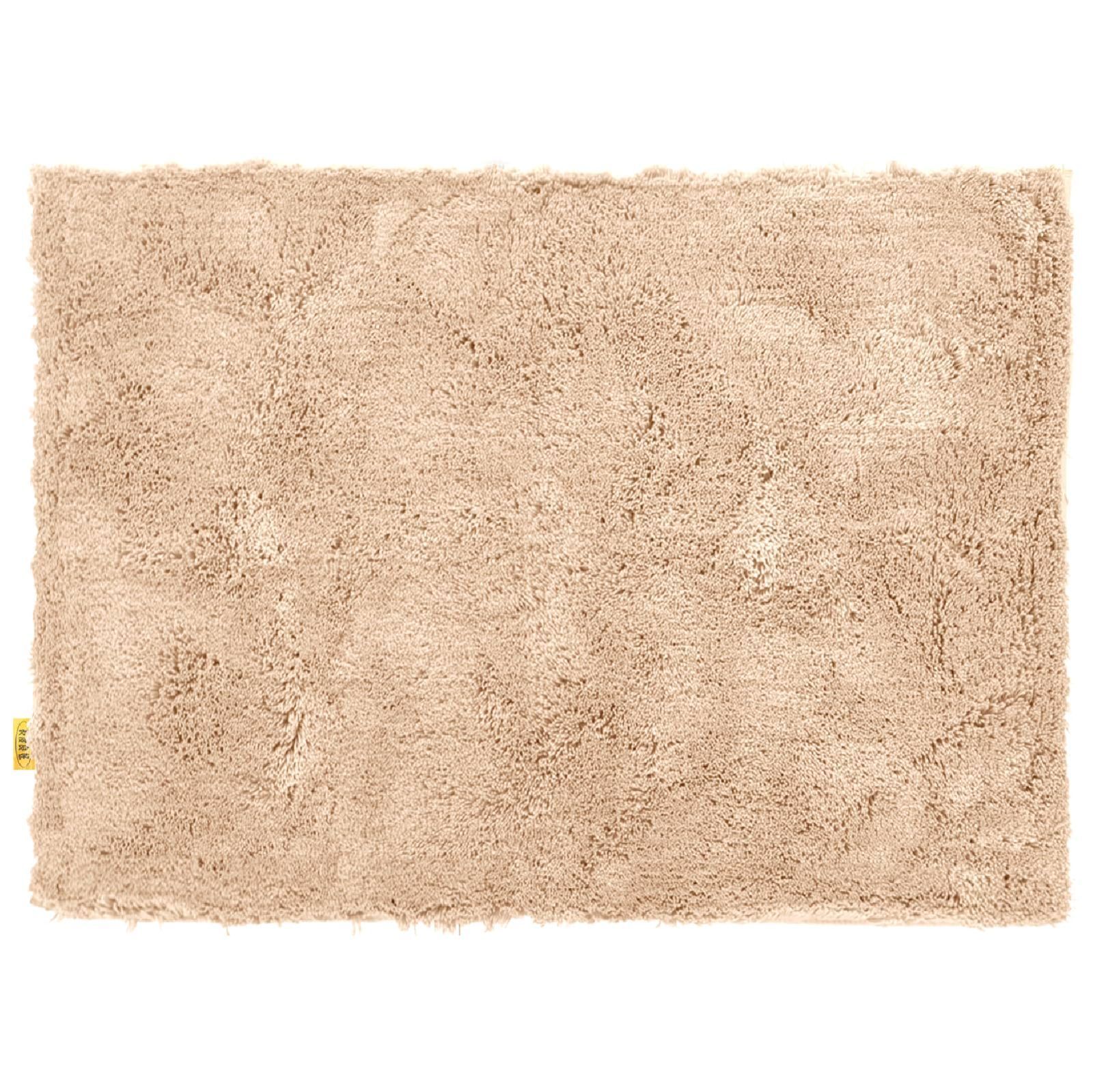 オカ OKA 乾度良好Dナチュレ バスマット 約90 cm×120 cm ベージュ 吸水 速乾 かんどりょうこう 洗える 大判 足拭きマット 風呂
