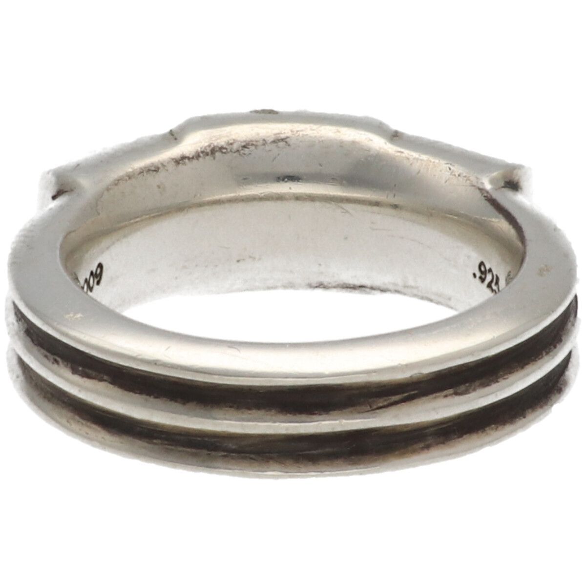 CHROME HEARTS クロムハーツ ワックスドパンクリング 22 5号 SV 925 シルバー 指輪 RS