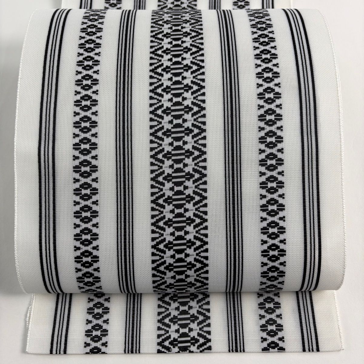 美品】 名古屋帯 秀品 夏帯 紗 八寸名古屋帯 献上柄 白 正絹 【中古