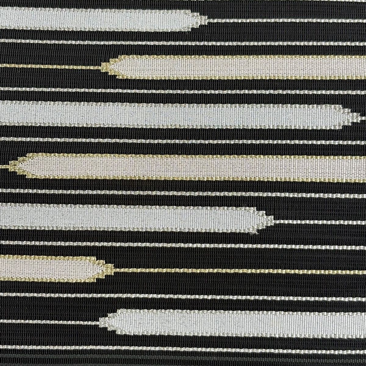 美品】 名古屋帯 秀品 夏帯 絽 八寸名古屋帯 松葉仕立て トンネル