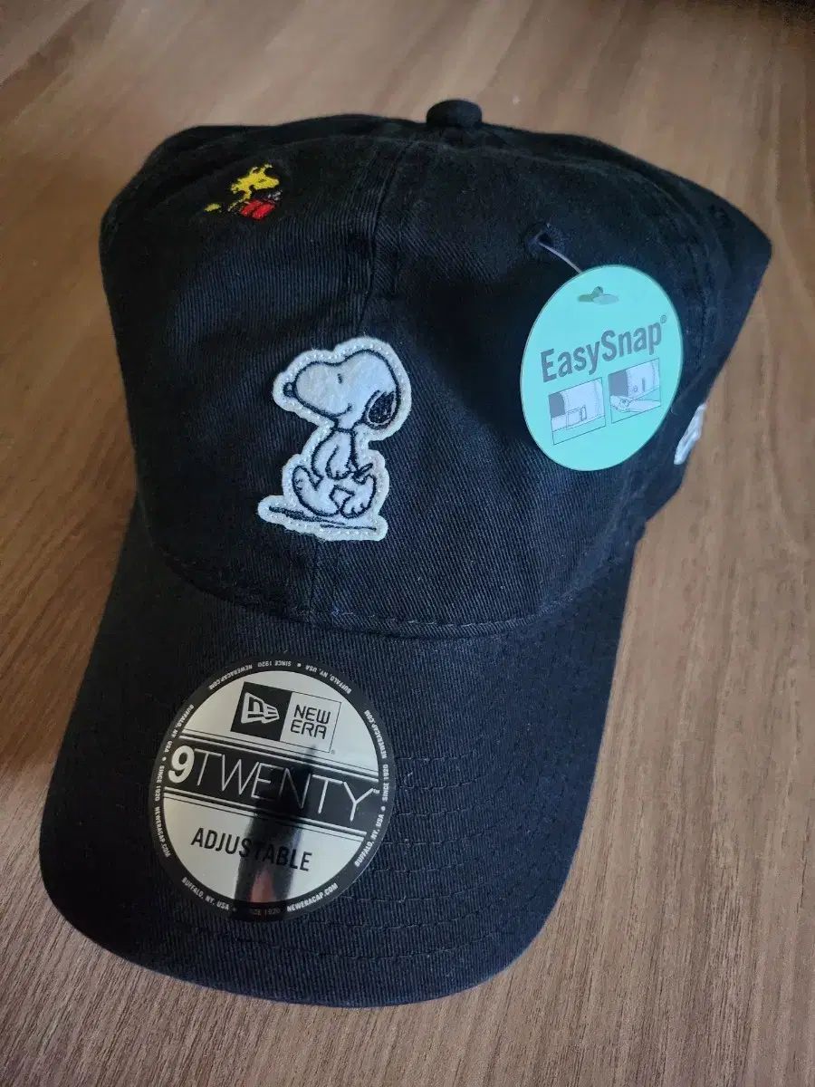 ERA X PEANUTS SNOOPY パッチ ベースボールキャップ