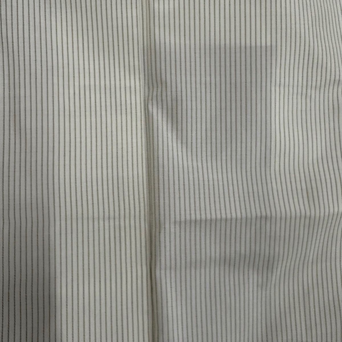 美品】 大島紬 身丈151cm 裄丈61.5cm S 袷 古代染色純植物染 証紙 縦縞