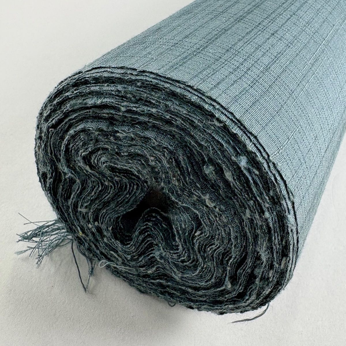 反物 秀品 紬 くで絣結城 縞 灰緑 正絹 【中古】 - メルカリ