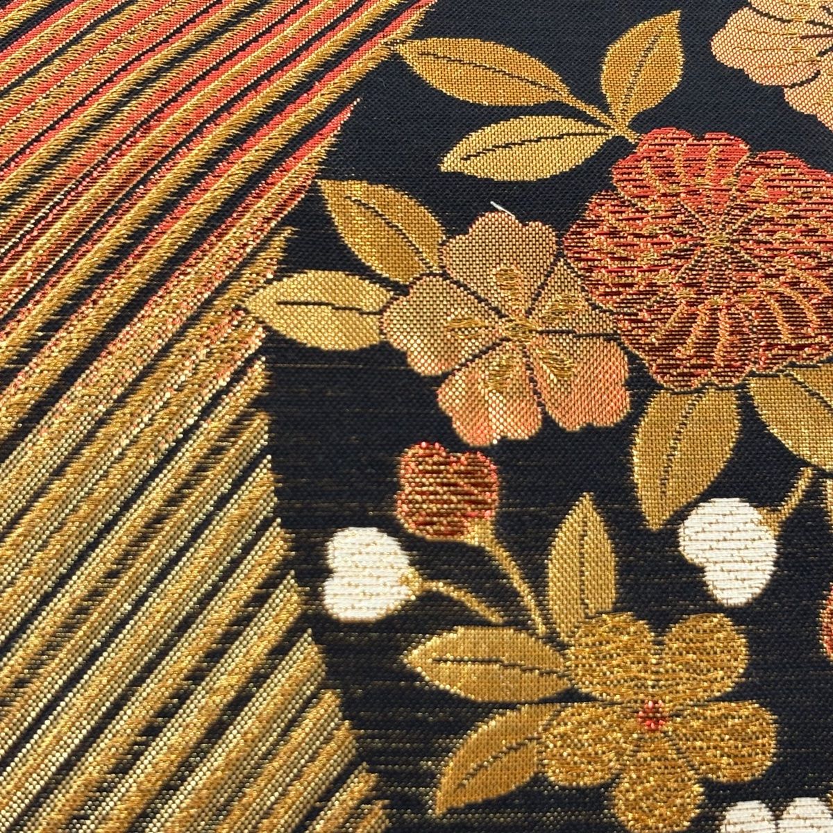 袋帯 夢想辻が花 煌びやかで美しい辻が花模様 金色 O-3687 【公式通販】