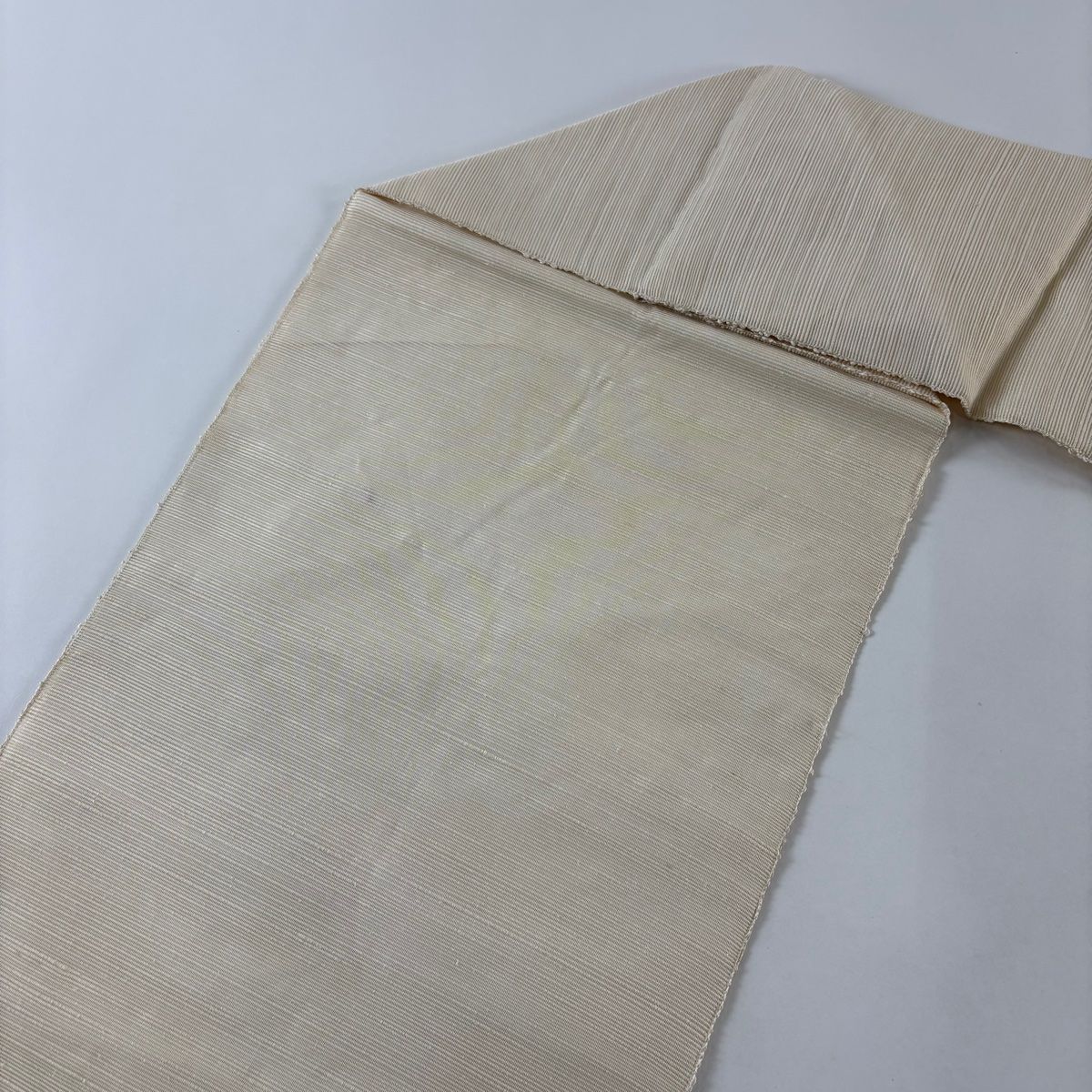 美品】 名古屋帯 秀品 夏帯 海老 銀糸 クリーム 正絹 【中古】 - メルカリ