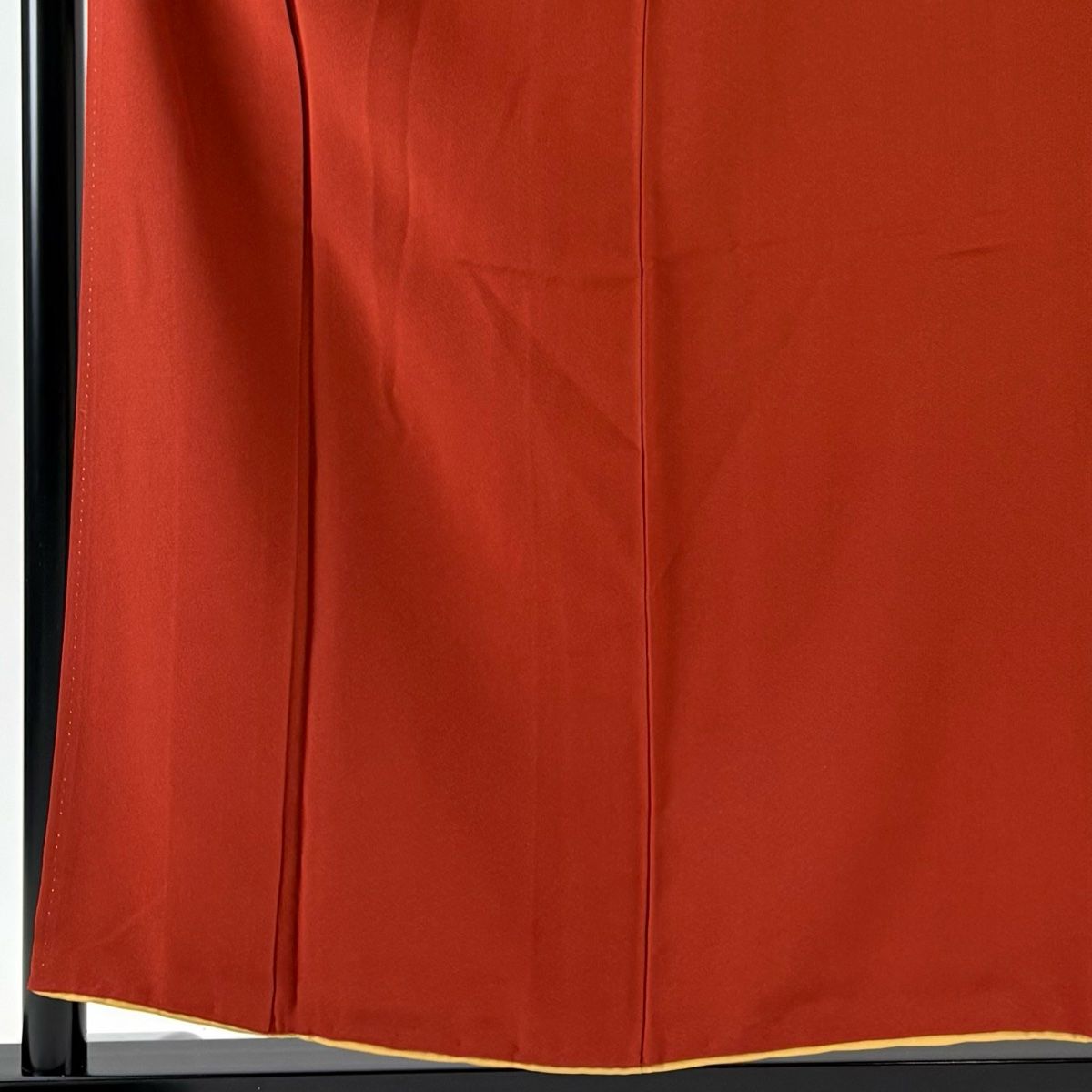 振袖 身丈157.5 cm 裄丈66 M 袷 赤茶 正絹 秀品